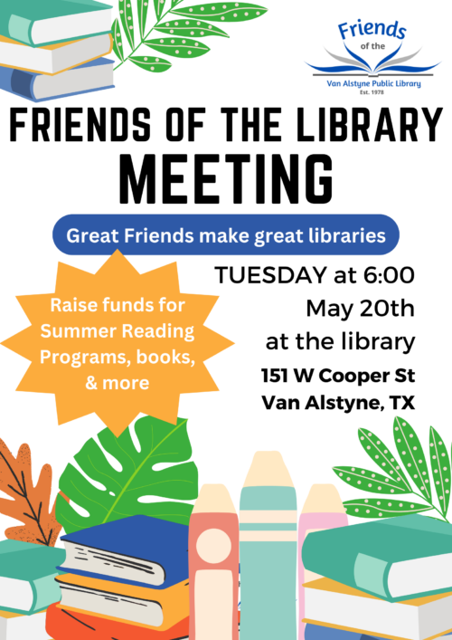 Friends Meeting May 20, 2025